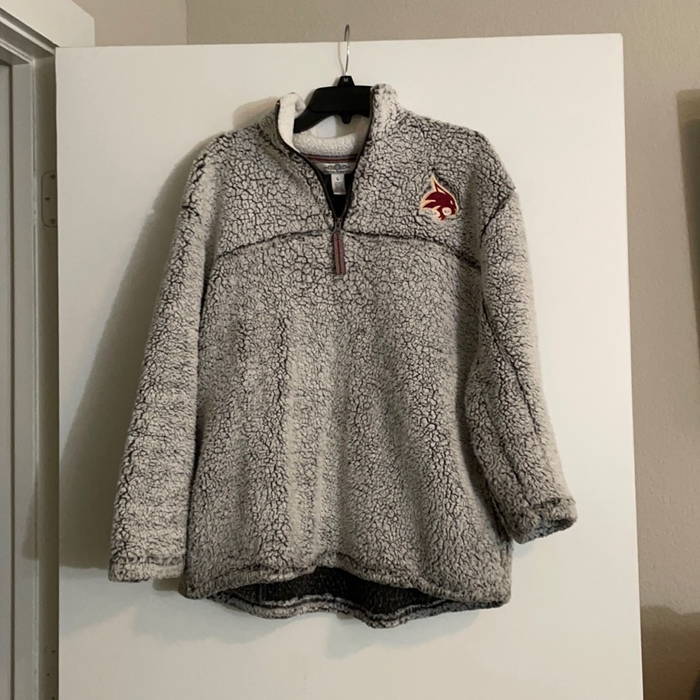 TXST fleece jacket